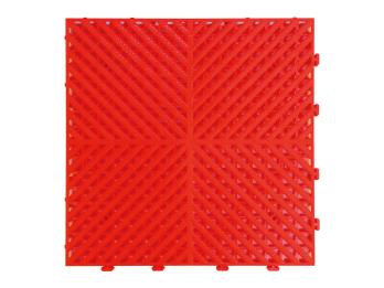 GRID Floor Tiles 400x400mm Red