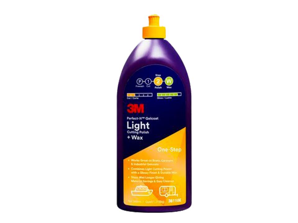 3M Perfect-It Gelcoat 473ml Cut Cleaner with Wax Clear