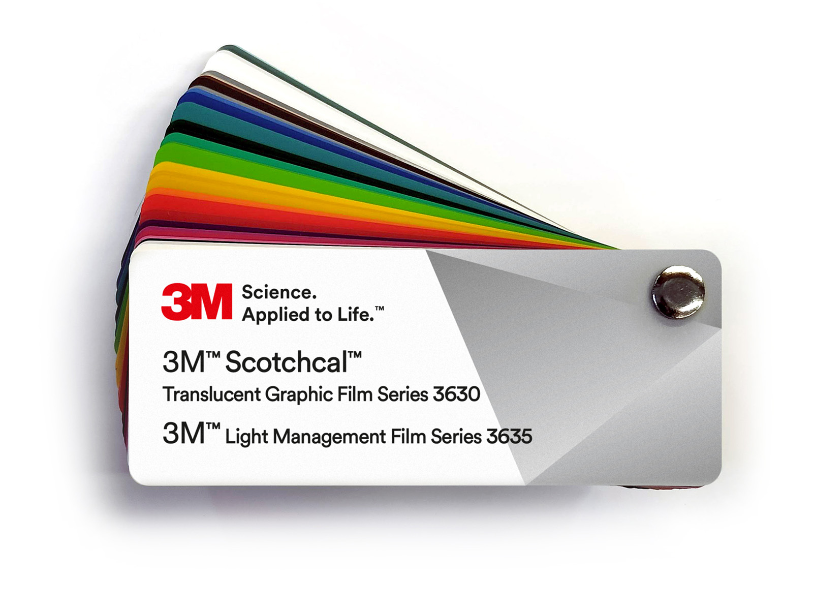 3M Scotchcal Translucent 3630 & 3635 Muestra de color 2023