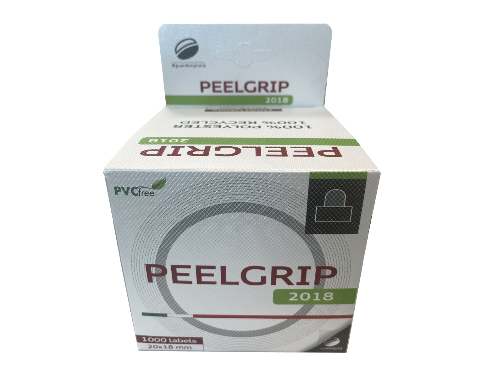 PEELGRIP-2018 adhesive tabs for removal of protective liners