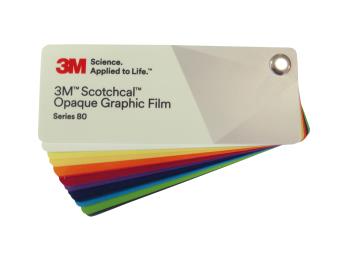3M Scotchcal Series 80 Color Swatch