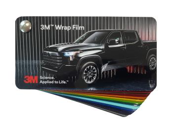 3M Wrap Film Series 1080/2080 Muestra de color 2023